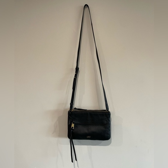 Vince Camuto Black Leather Crossbody Bag - Picture 14 of 15